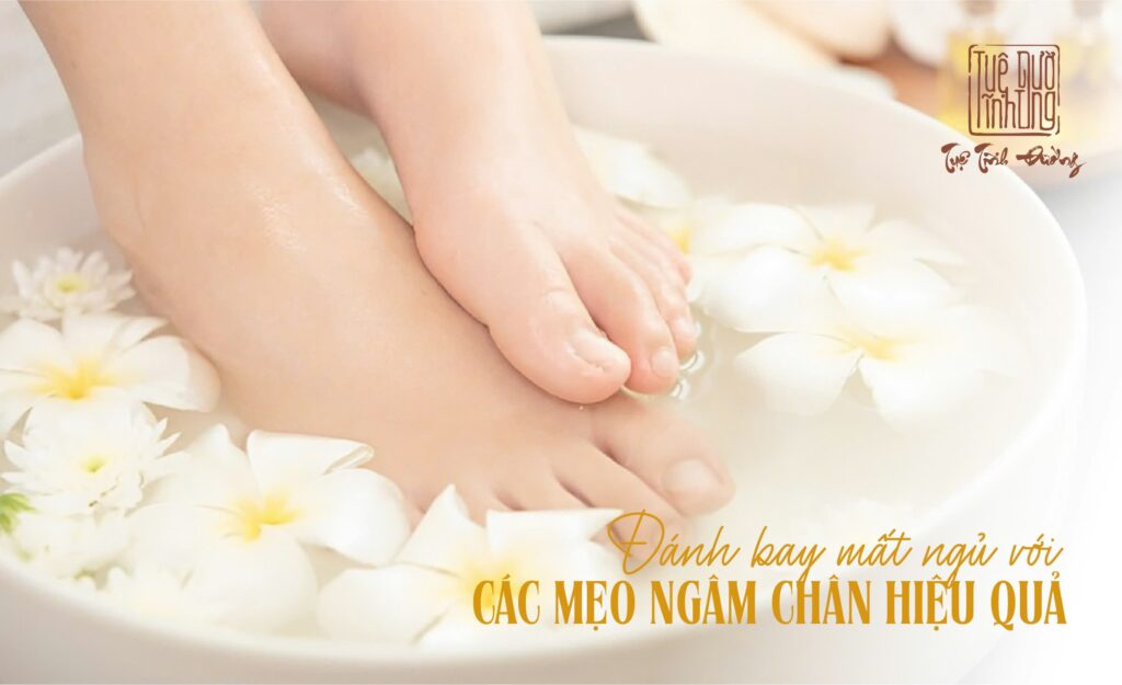 Tận hưởng giấc ngủ ngon với những cách ngâm chân thư giãn tại nhà 