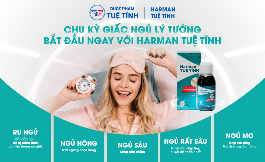 Chu kỳ giấc ngủ lý tưởng – Bắt đầu ngay với Harman Tuệ Tĩnh 