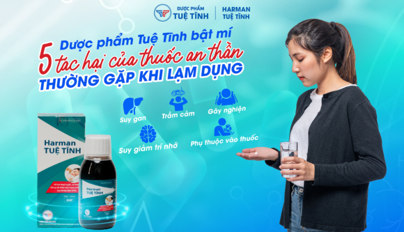 Dược phẩm Tuệ Tĩnh bật mí: 5 tác hại của thuốc an thần thường gặp khi lạm dụng 